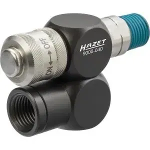 Регулируемый шарнир 1/4" привод Hazet 9000-040, вращение 360°