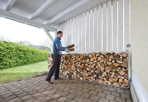 Firewood holder wolfcraft GmbH Modular XXL Stacking Aid Photo 3
