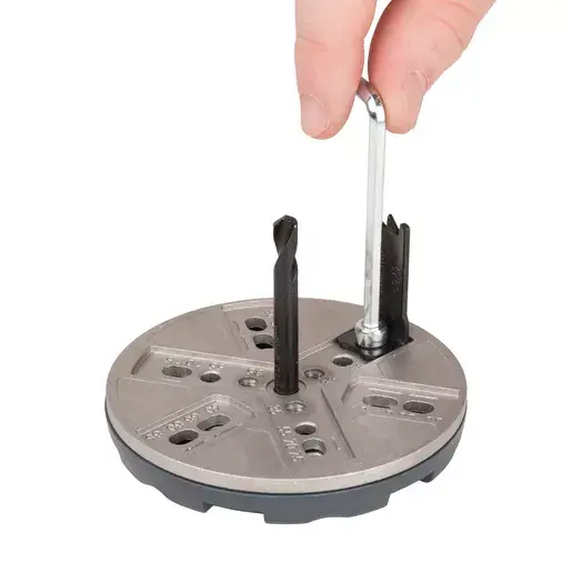 Circle cutter drill bit Wolfcraft 5983000 Photo 12