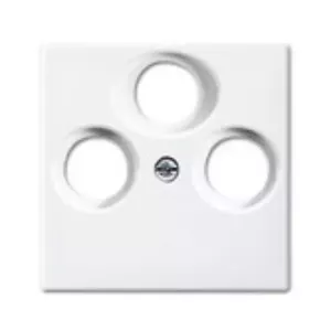 Wall plate / switch cover Busch-Jaeger 1724-0-4335 White for Busch-balance SI
