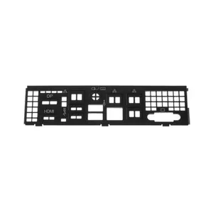 I/O shield for computer case Supermicro MCP-260-00068-0B, universal chassis, black