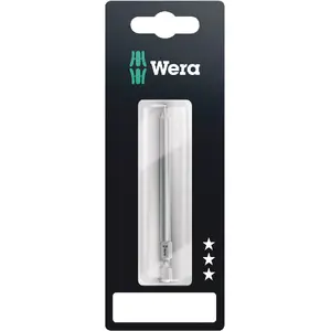 Screwdriver bit Wera 855/4 Z SB — Torx 1, 89 mm, 1/4" shank