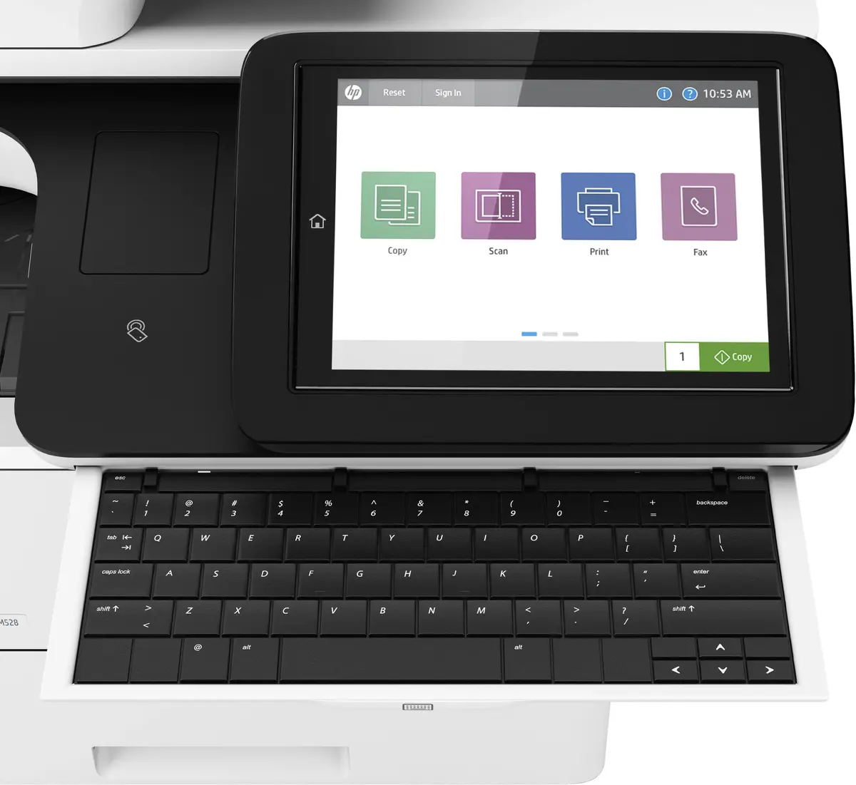 HP LaserJet Enterprise Flow MFP M528z daudzfunkciju printeris Photo 6