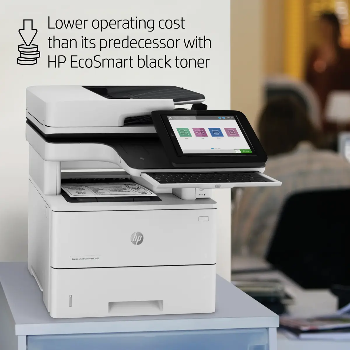 HP LaserJet Enterprise Flow MFP M528z daudzfunkciju printeris Photo 15