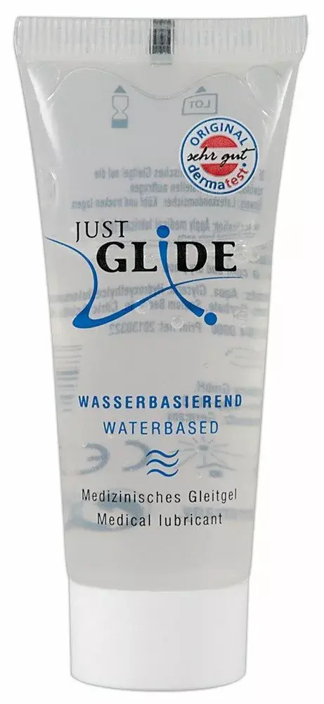 Ūdens bāzes intīmais lubrikants just glide 20 ml Photo 2