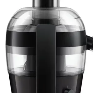 Easy checking of pulp with see-through pulp container