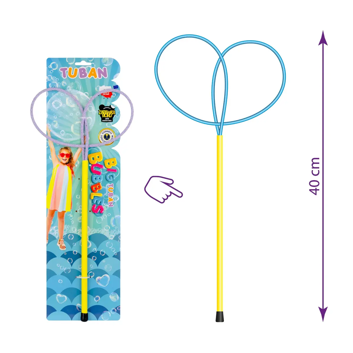 Кольцо для пузырей TUBAN SOAP BUBBLE RING PRO BUTTERFLY Photo 2