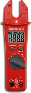 Clamp multimeter Benning CM 1-3 digital, calibrated to factory standard (MPN 044063)