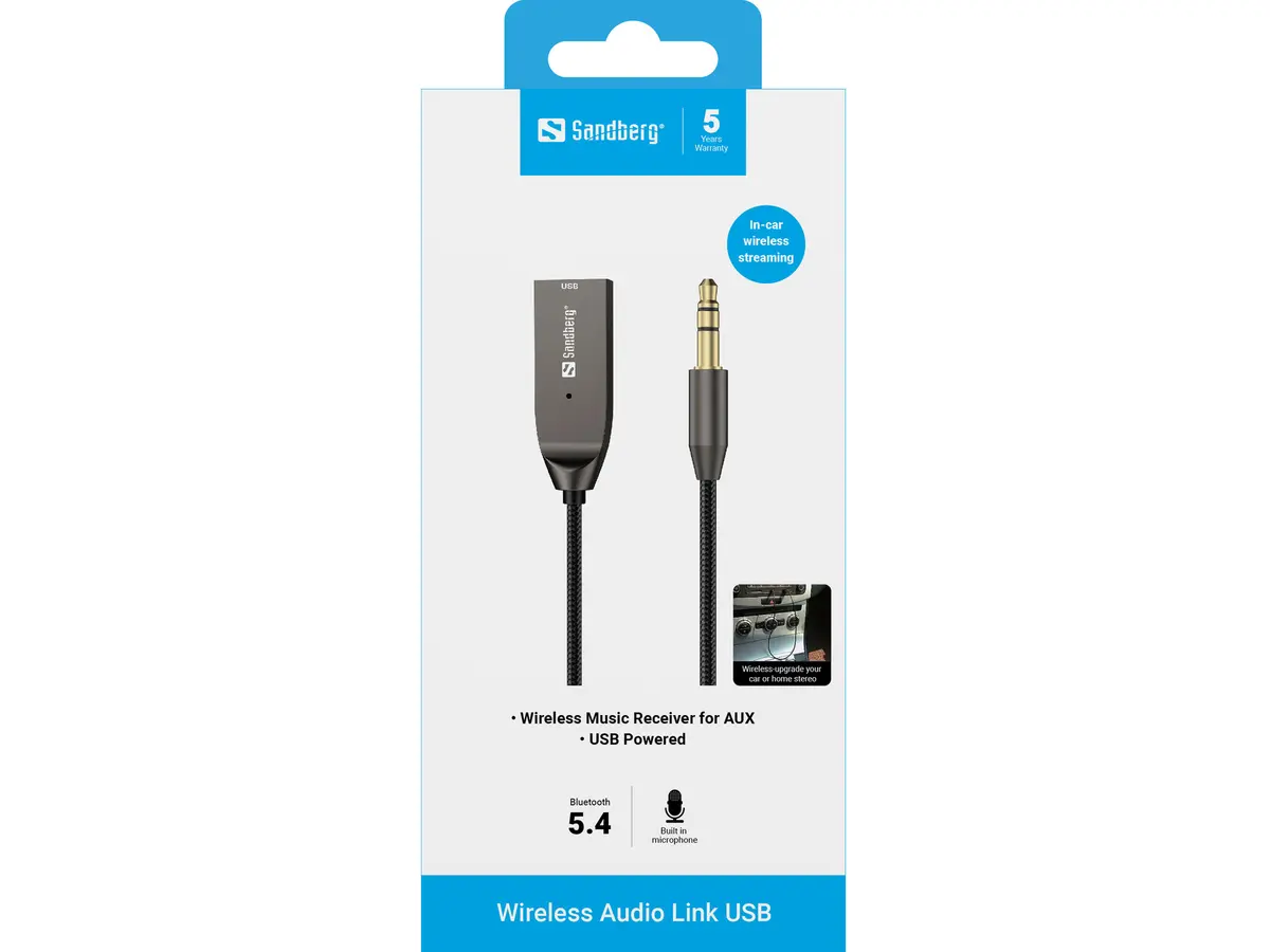 Sandberg Wireless Audio Link USB Bluetooth Adapter Photo 4
