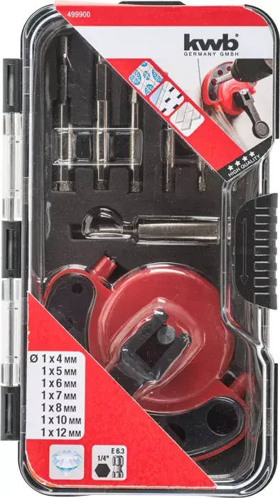 Hole Saw Set KWB 499900 Photo 2