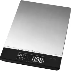 Bomann KW 1421 CB Black, Stainless steel Electronic kitchen scale