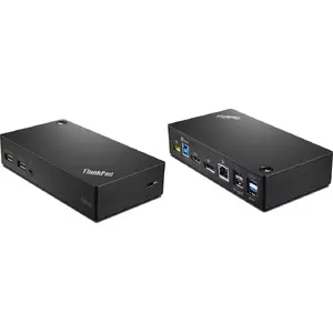 Docking station Lenovo ThinkPad USB 3.0 Ultra Dock — wired USB 3.2 Gen 1 Type-A, 5x USB 3.2, 2x USB 2.0, HDMI, RJ-45, 45W, black