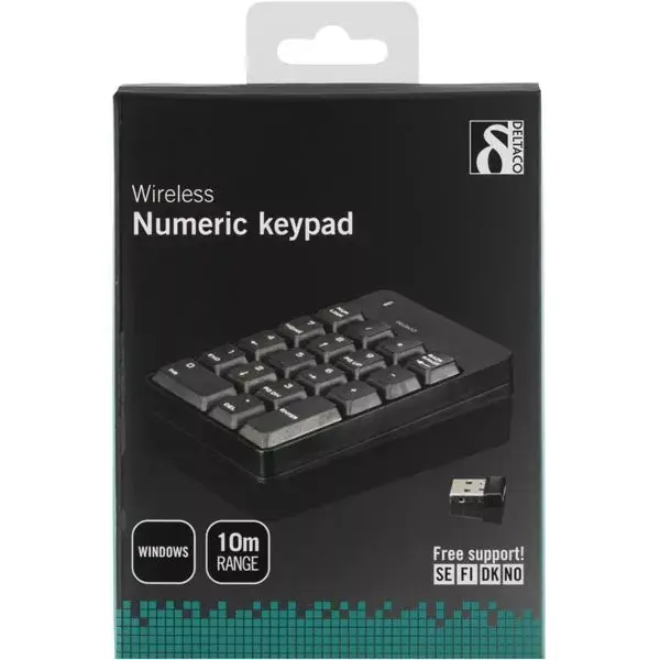 Ciparu tastatūra Deltaco TB-144 Photo 2