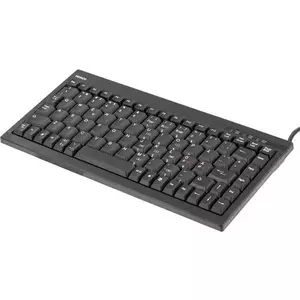 Keyboard Deltaco TB-5V Universal USB Nordic Black
