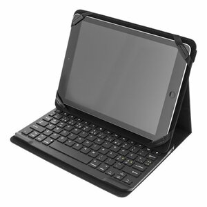 Deltaco TB-137 mobile device keyboard Black Bluetooth QWERTY