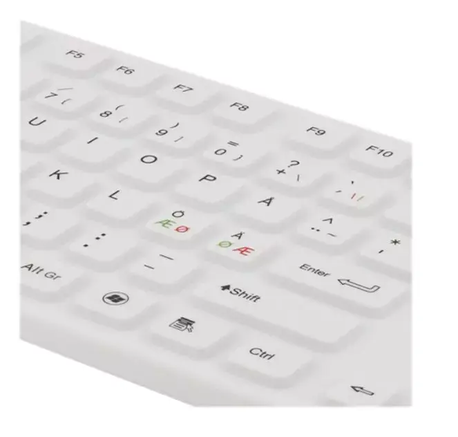 DELTACO TB-505 wired keyboard Full-size USB+PS/2 Photo 3