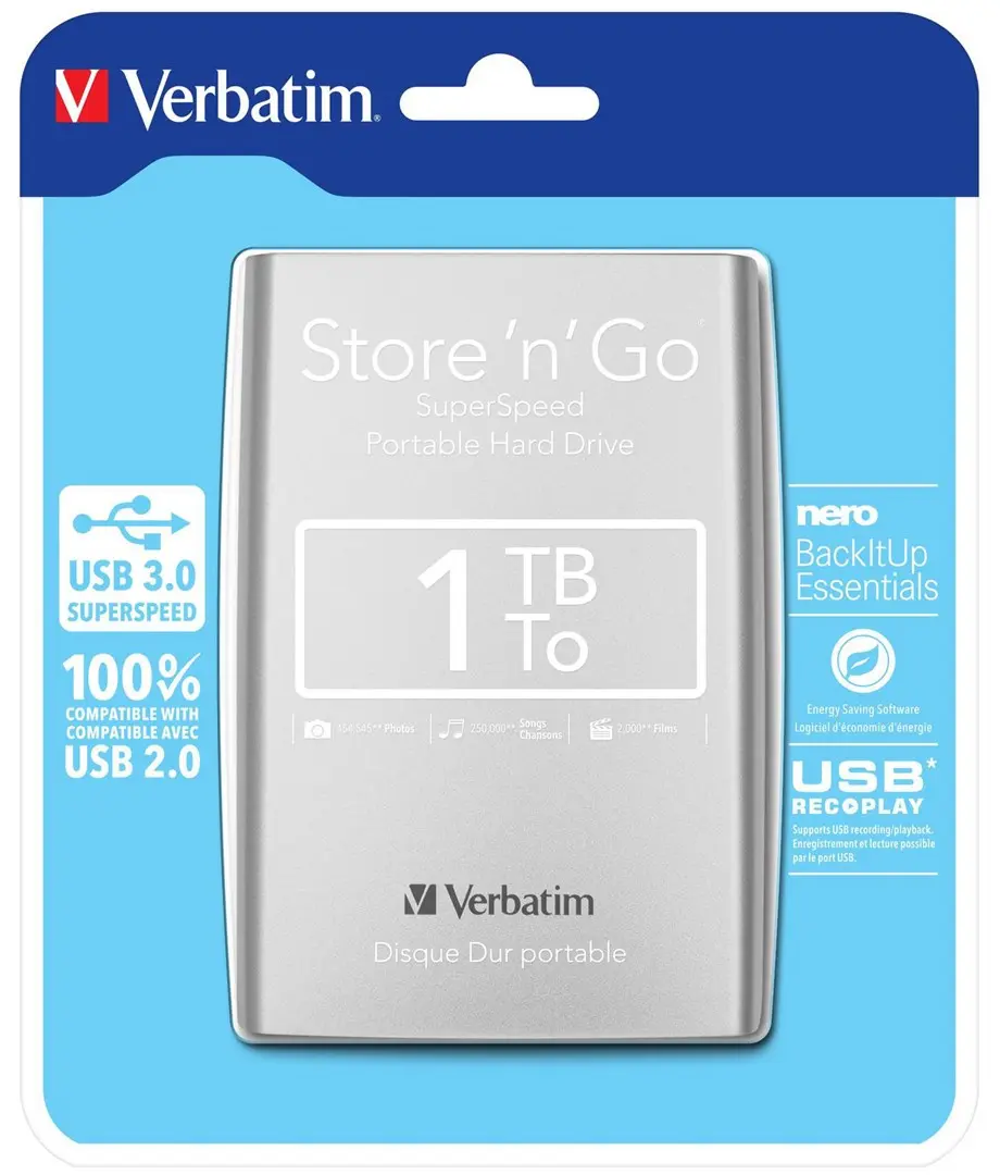 Portable Hard Drive Verbatim 1TB V53071 Photo 15