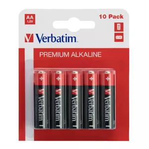 AA Alkaline Batteries Verbatim V49875