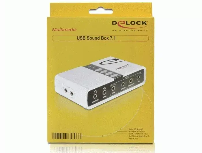 USB Skaņas Kaste DeLOCK 7.1 Photo 2