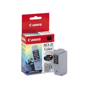 Canon BCI-21 tintes kārtridžs Oriģināls Tirkīzzils, Fuksīns, Dzeltens