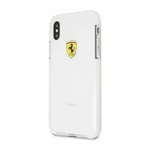 HARD CASE GLOSSY TRANSPARENT SHOCKPROOF SIDE RACING LOGO