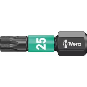 Screwdriver Bit Torx Wera 867/1 IMP DC T20 — diamond-coated alloy tool steel