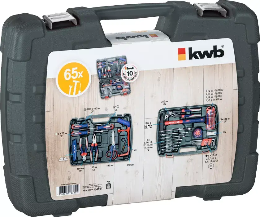 Ящик для инструментов KWB 65 PC Photo 2