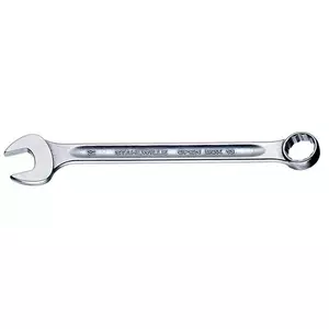 Wrench STAHLWILLE 13 — 8 mm, chrome alloy steel, chrome finish, 115×18×7 mm