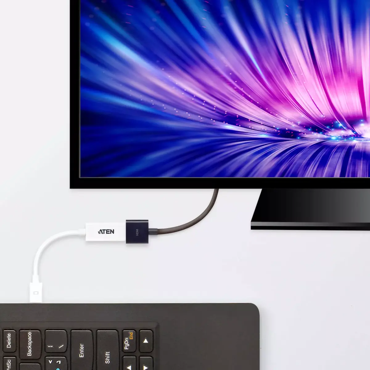 Mini DisplayPort uz HDMI pārveidotājs ATEN VC980 Photo 2