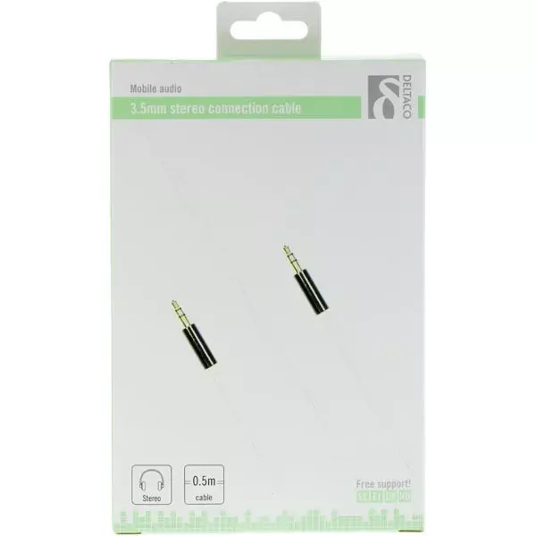 Audio Cable Deltaco AUD-102 Photo 2