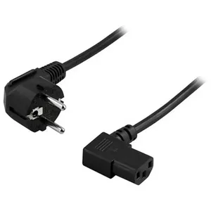 Сетевой кабель Deltaco DEL-109B черный 2м