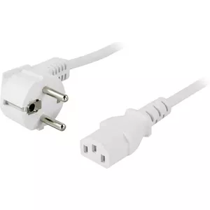 Power cable Deltaco DEL-110V 3m CEE7/7 IEC C13