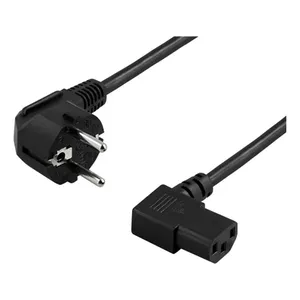 Power cable Deltaco DEL-111D 10 m CEE7/7 IEC C13