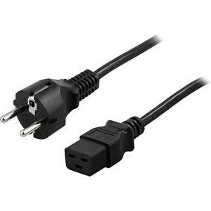 Силовой кабель Deltaco DEL-111T 5м CEE7/7 IEC C19