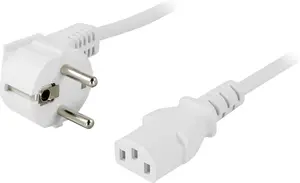 Силовой кабель Deltaco DEL-111V 5м CEE7/7 IEC C13