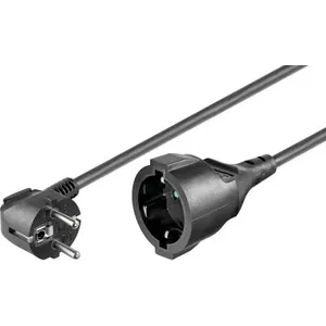 Сетевой кабель Deltaco DEL-112D 5м черный