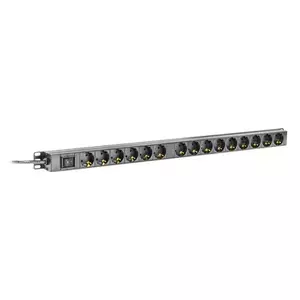 Удлинитель Deltaco GT-8513 2м 15 AC розеток Черный