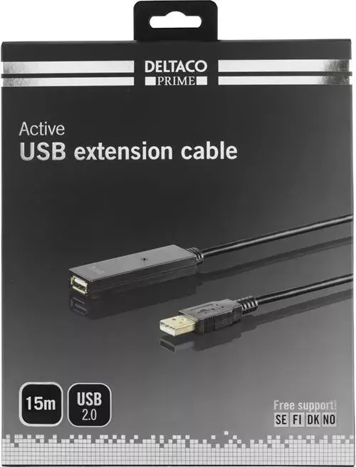 USB Cable Deltaco USB2-EX15M Photo 3
