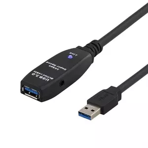 USB Cable Deltaco USB3-1001 USB 3.2 Gen 1 3m Black