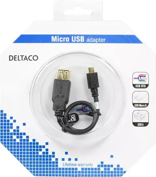 USB кабель Deltaco USB-73-K Photo 3