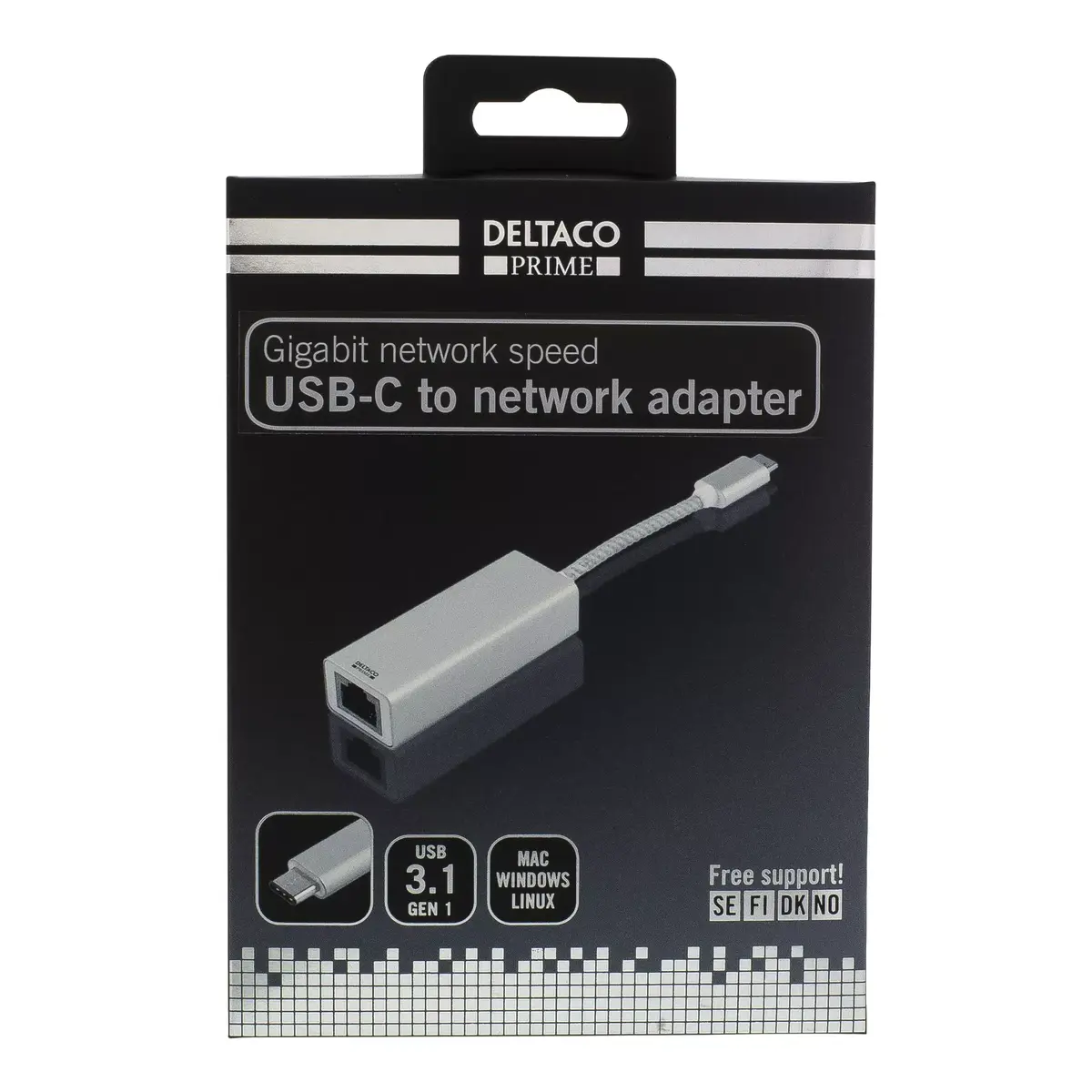 Network Card Deltaco USBC-1077 Photo 2