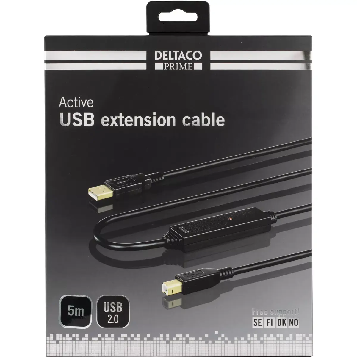 USB Cable Deltaco USB-EX05M Photo 3