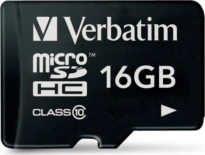 Verbatim Premium 16 GB MicroSDHC Class 10 Memory Card Photo 4