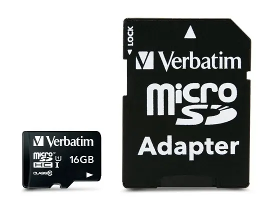 Verbatim Premium V44082 16 GB MicroSDHC Memory Card Photo 4