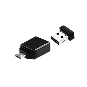 Verbatim Nano - USB 2.0 Drive Drive con Adattatore Micro USB da 16 GB - Black