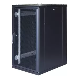 19" servera skapītis TOTEN G3.6822.9801 22U, 600x800 mm, perforētas priekšējās un aizmugurējās durvis