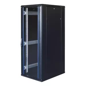 19" tīkla skapis TOTEN G6.6832.9801 32U 600x800 ar stikla durvīm