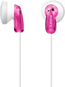 Sony MDR-E9LP Проводные наушники-вкладыши для музыки с кабелем 1.2 м розовые и белые