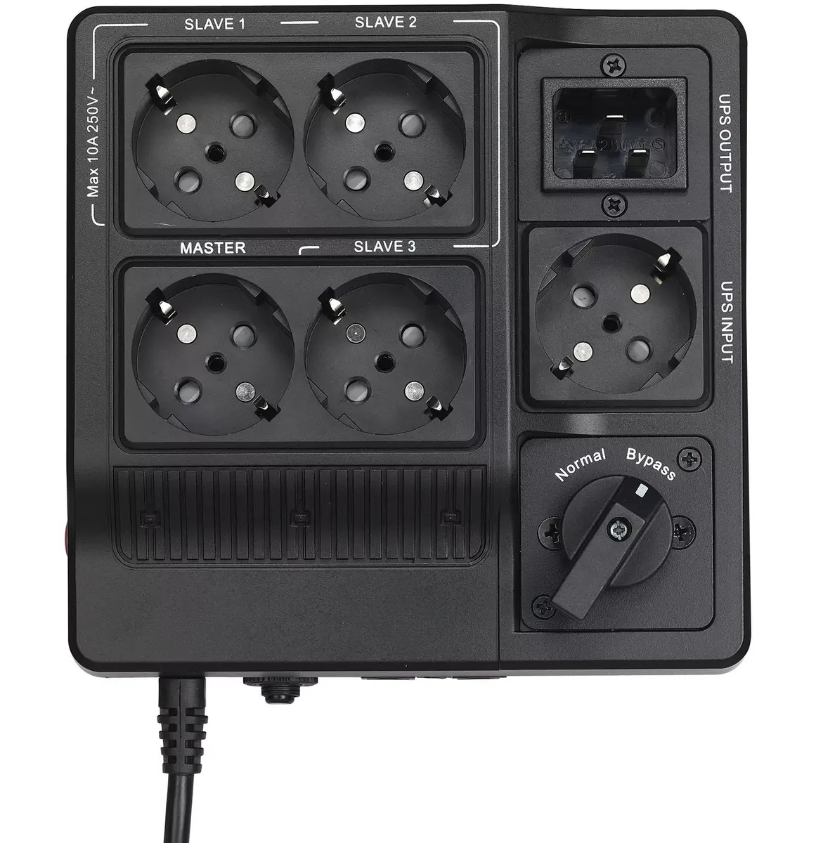 PowerWalker MBS Black 6 AC outlets C20 208–240 V Photo 2