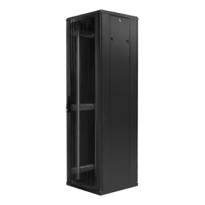 Шкаф напольный 19" TOTEN 19-G6642PD 42U 600x600 с перфорированной передней дверью